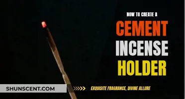 Handcrafting Cement Incense Holders: A Creative DIY Project