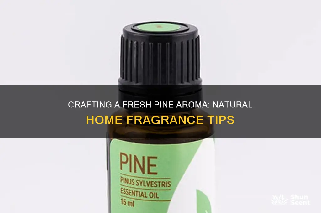 how to create a natural pine scent in my home