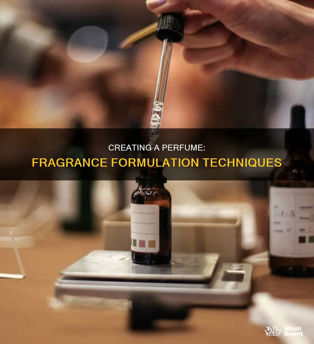 how to create a perfume fragrance