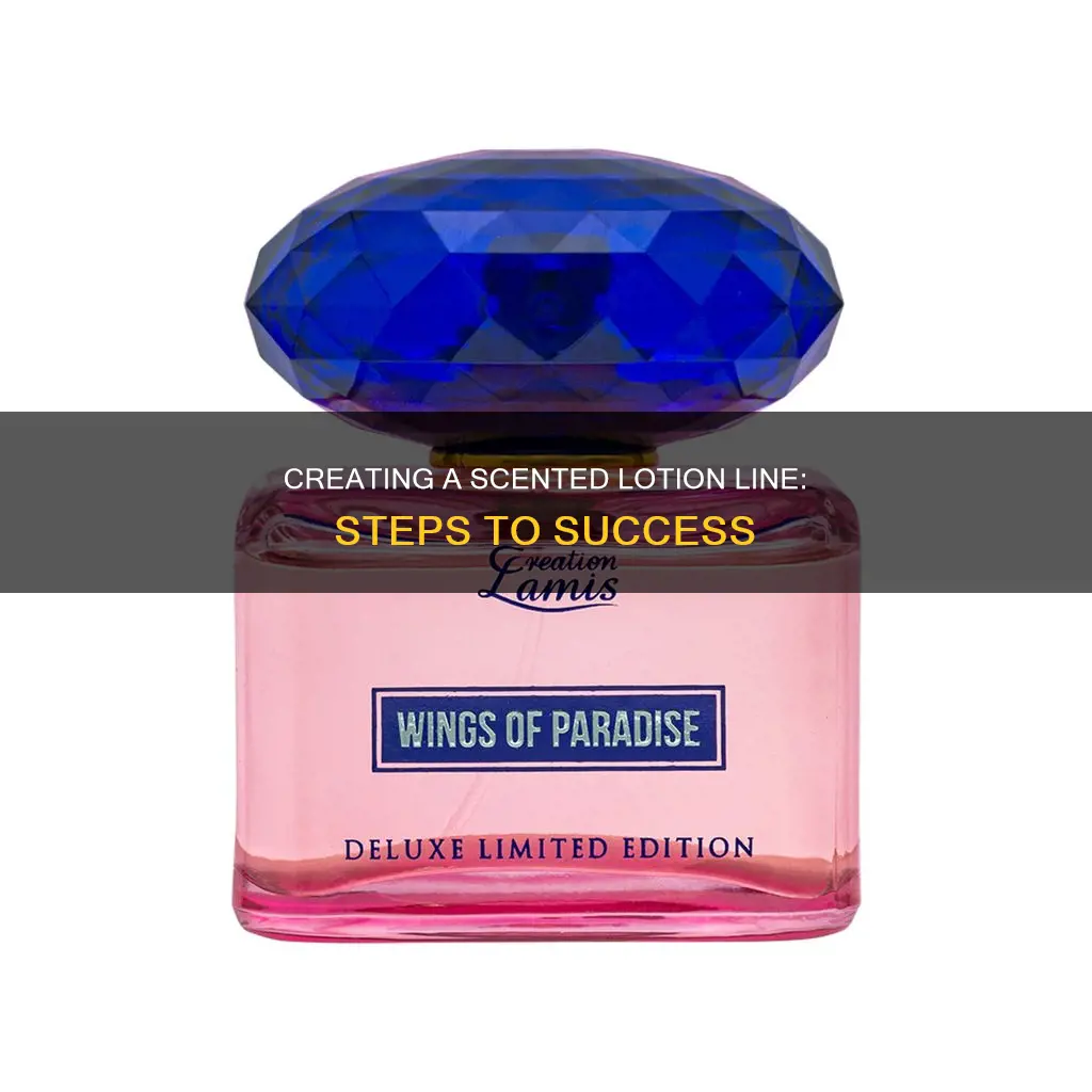 how to create a perfume lotion line