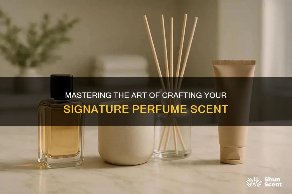 how to create a perfume scent