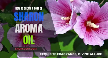 Creating Rose of Sharon Aroma Oil at Home