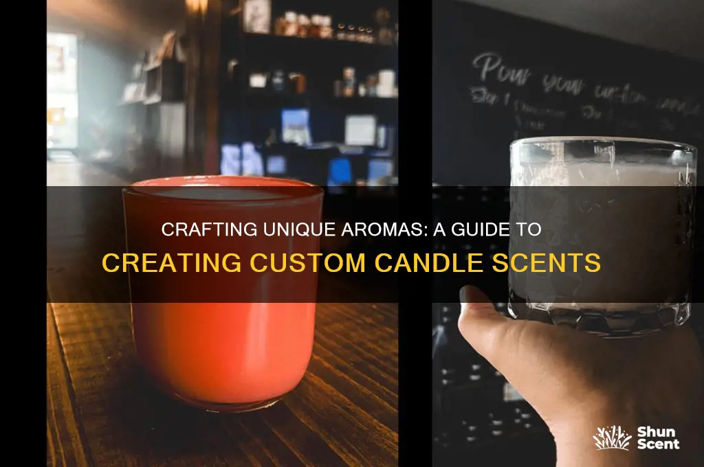 how to create custom candle scents