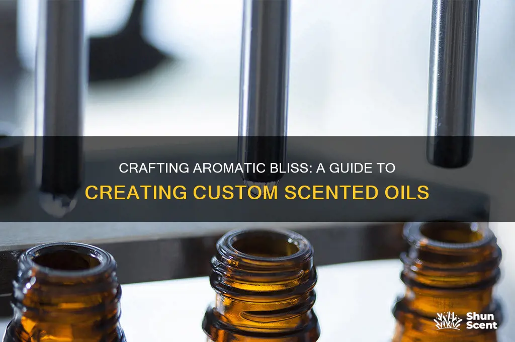 how to create custom scented oils