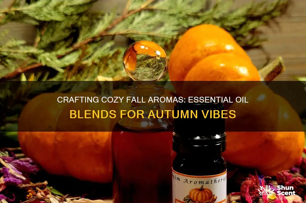 how to create fall scents with essential oils