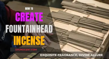 Creating the Perfect Fountainhead Incense Blend