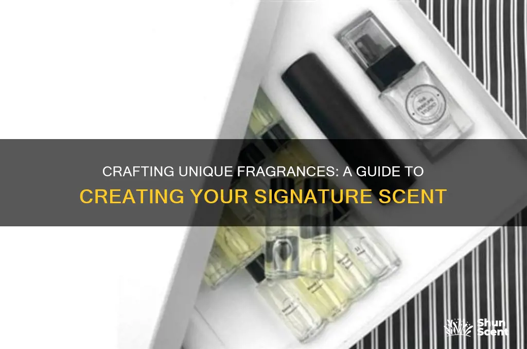 how to create my own scent