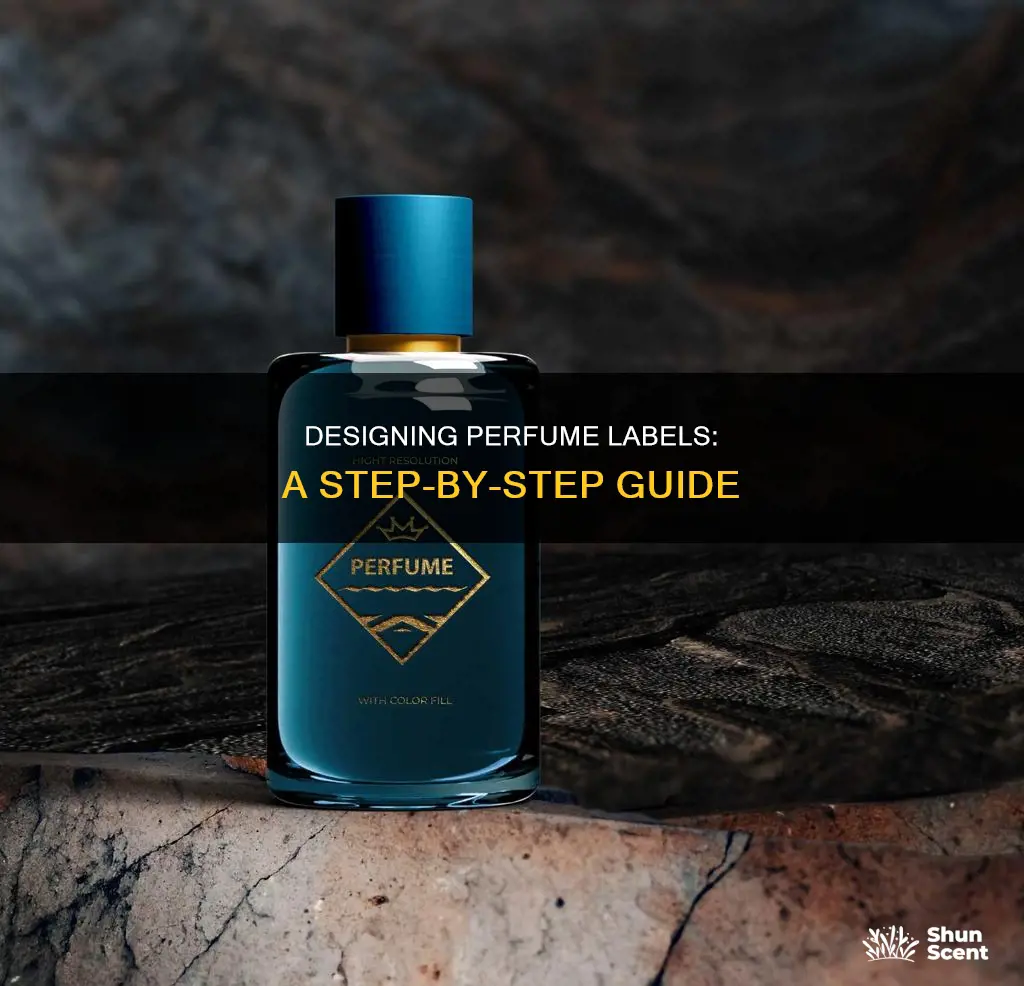 how to create perfume labels