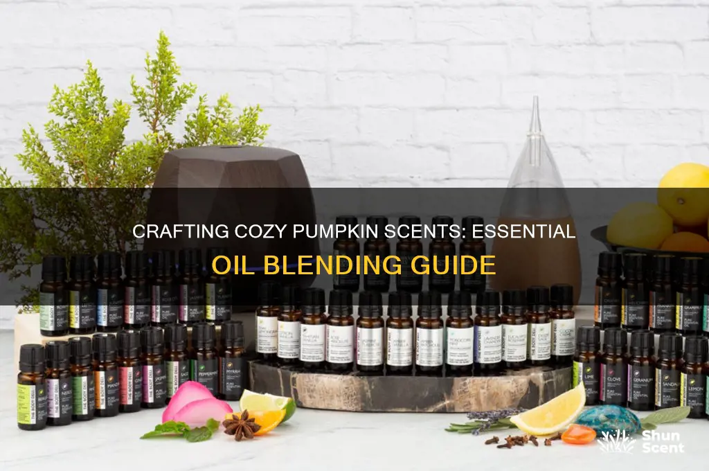 how to create pumpkin scent with essential oils