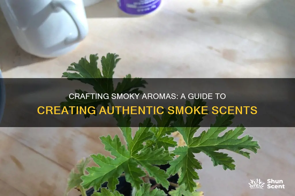 how to create smoke scent