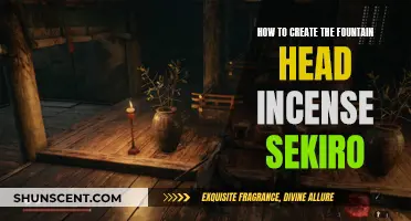 Creating the Fountain Head Incense in Sekiro