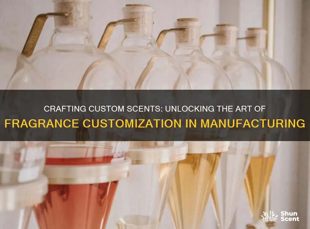 how to customize fragrances in manufacturing