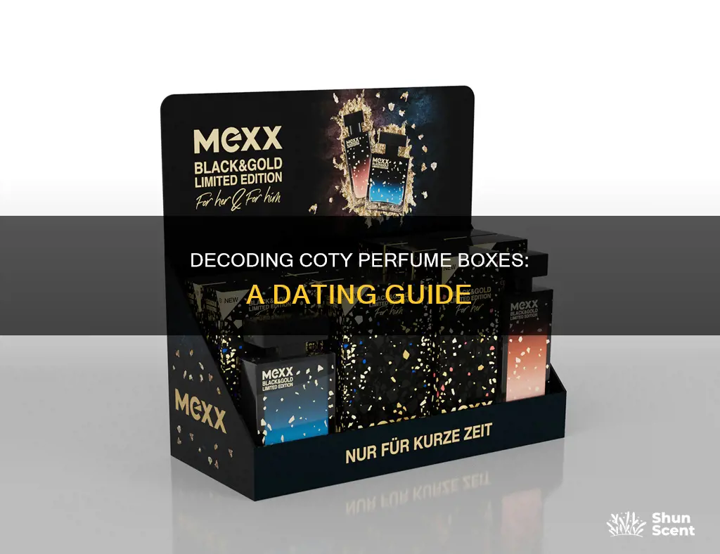 how to date coty perfume based on box