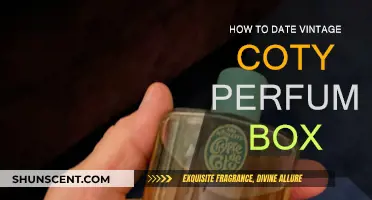 Dating Vintage Coty Perfume: Box Secrets Revealed