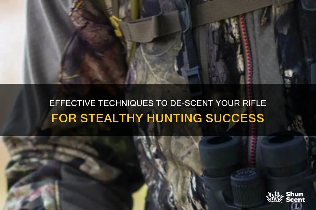how to de-scent rifle