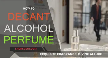 The Art of Decanting Alcohol and Perfume