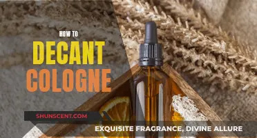 The Art of Decanting Cologne: A Step-by-Step Guide