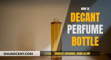The Art of Decanting Perfume Bottles