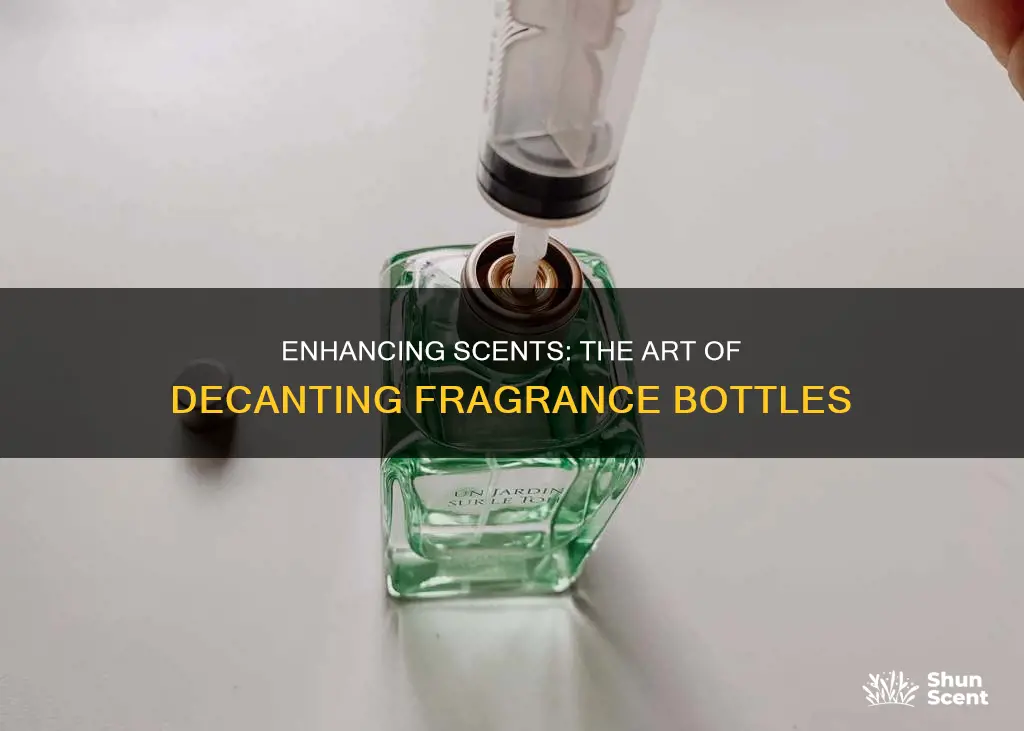 how to decant seal fragrance bottle