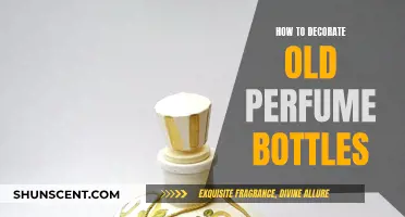 Creative Ways to Decorate Old Perfume Bottles