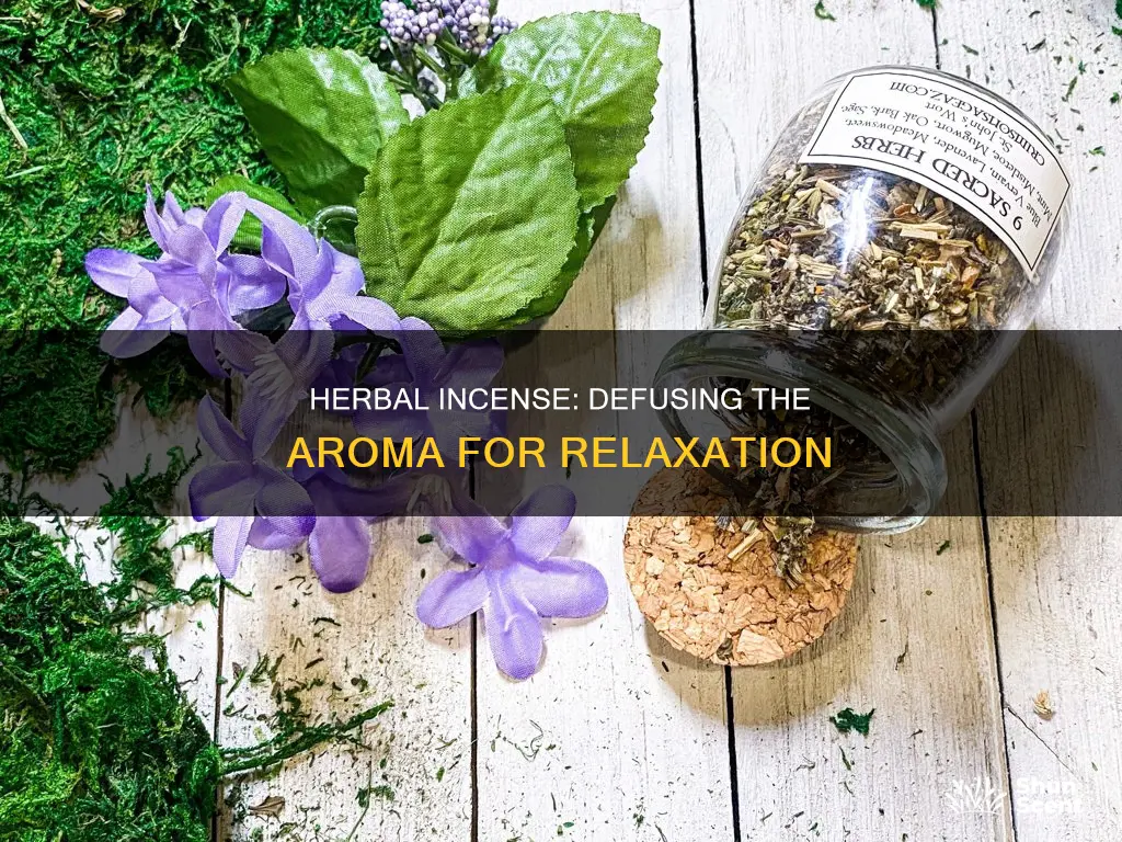 how to defuse herbal incense