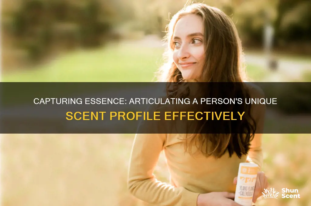 how to describe a person