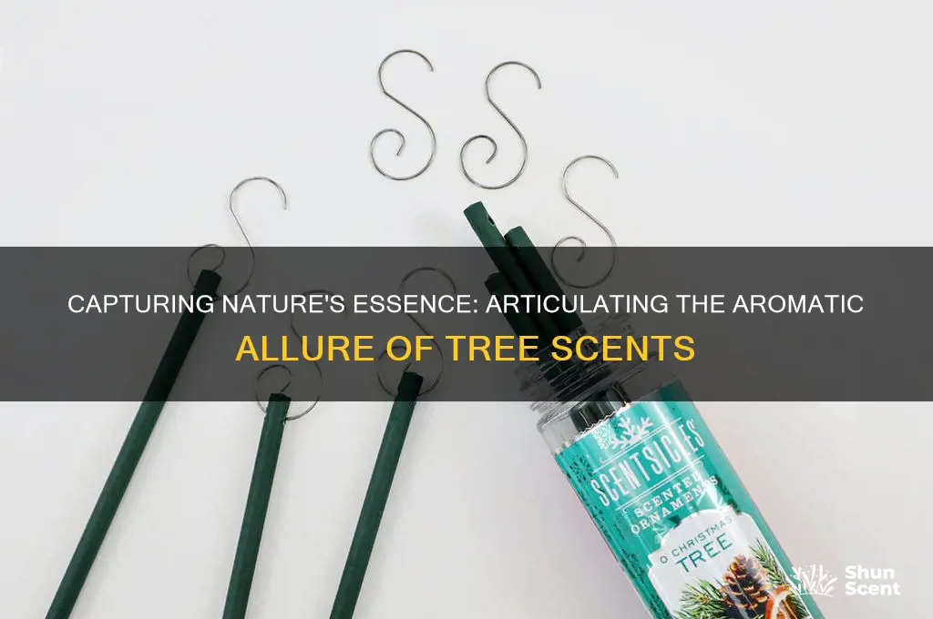 how to describe a scent from a tree