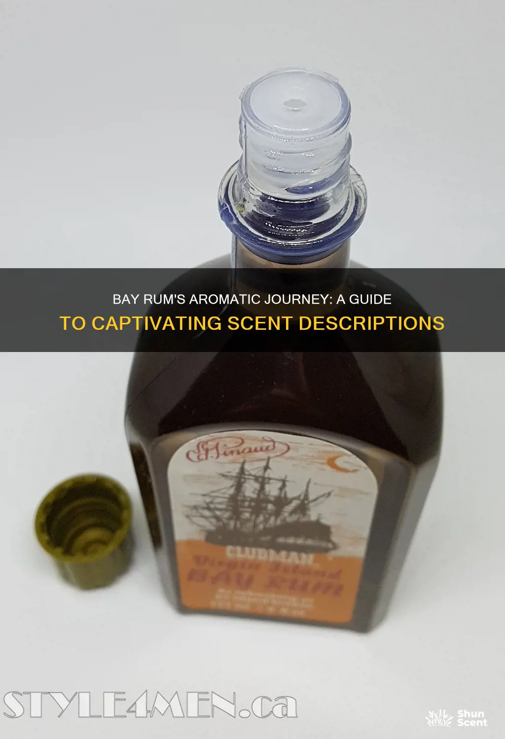 how to describe bay rum fragrance