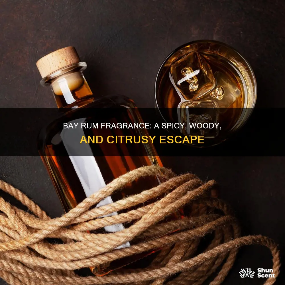 how to describe bay rum fragrance