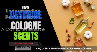 The Art of Describing Cologne Scents