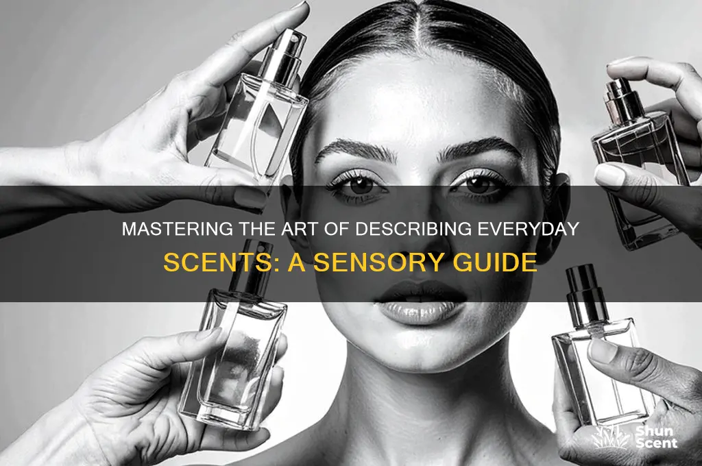 how to describe common scents