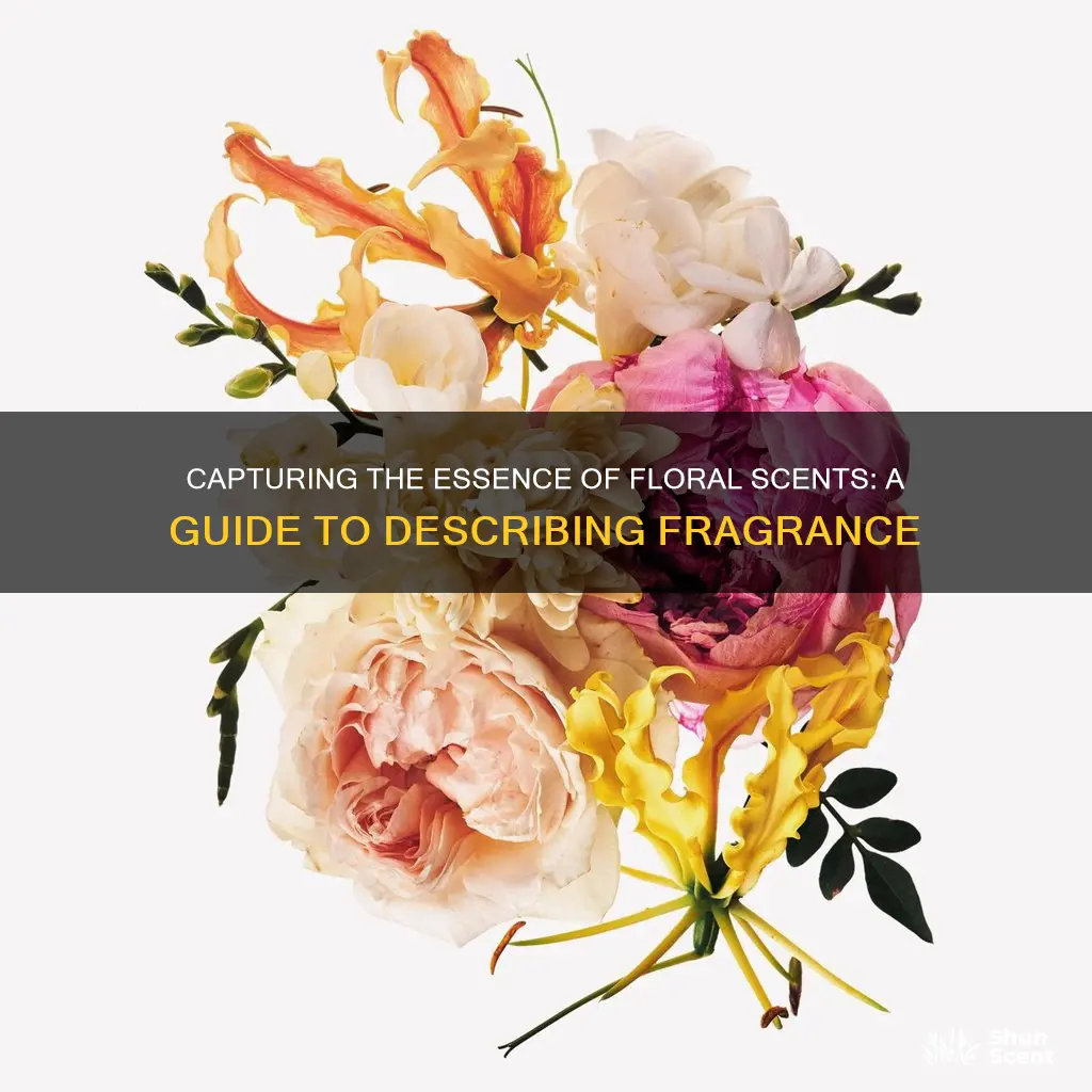 how to describe floral fragrance