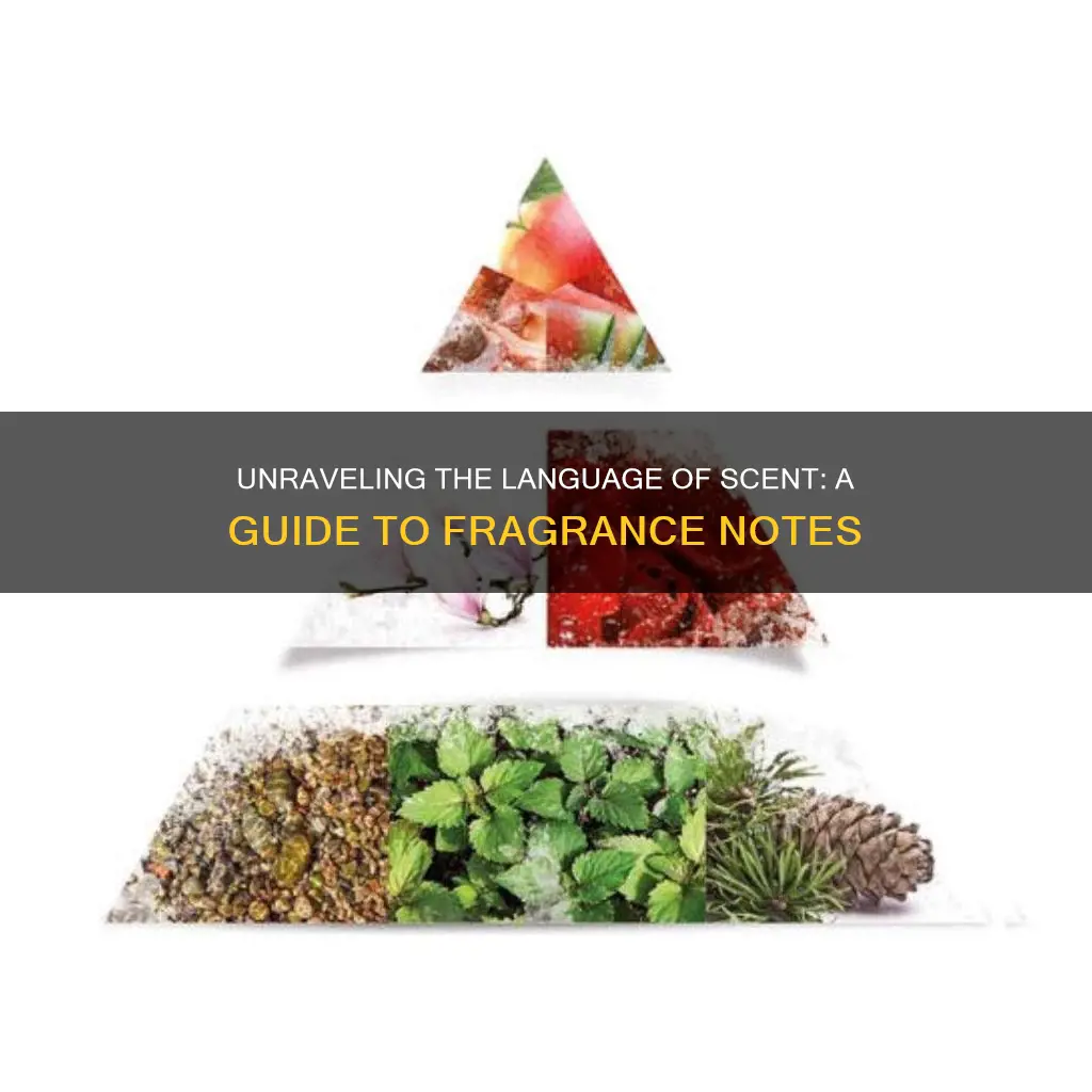 how to describe fragrance notes