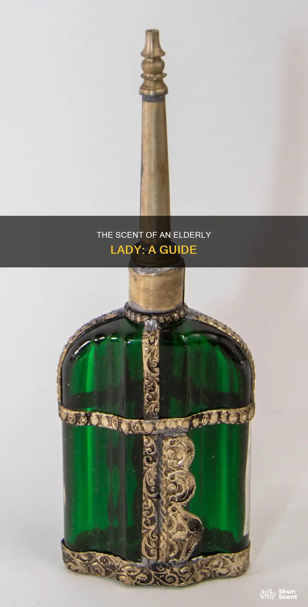 how to describe old lady perfume