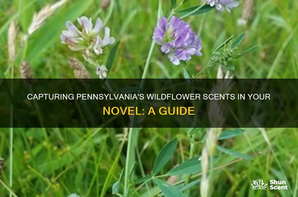 how to describe pennsylvania wildflower scents in a novel