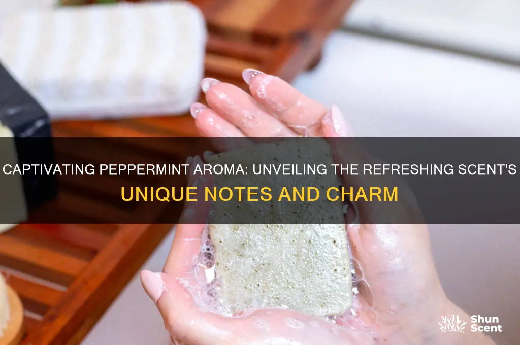 how to describe peppermint scent