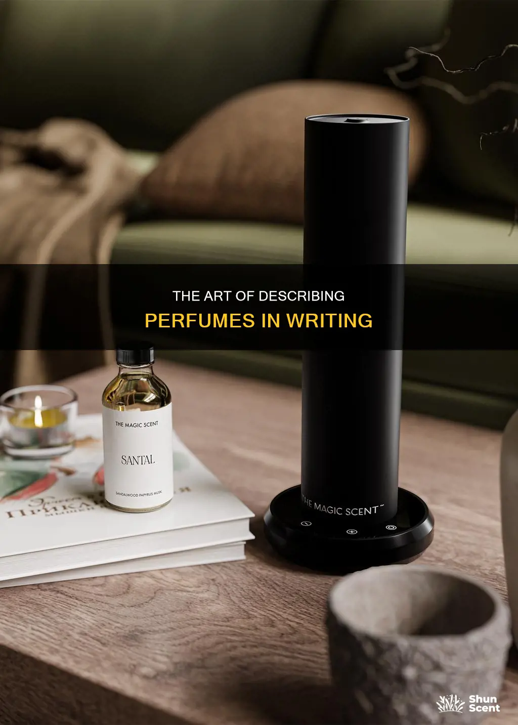 how to describe perfume in writing