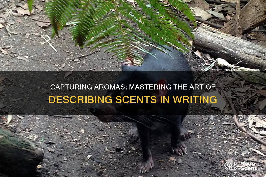 how to describe scent in writing