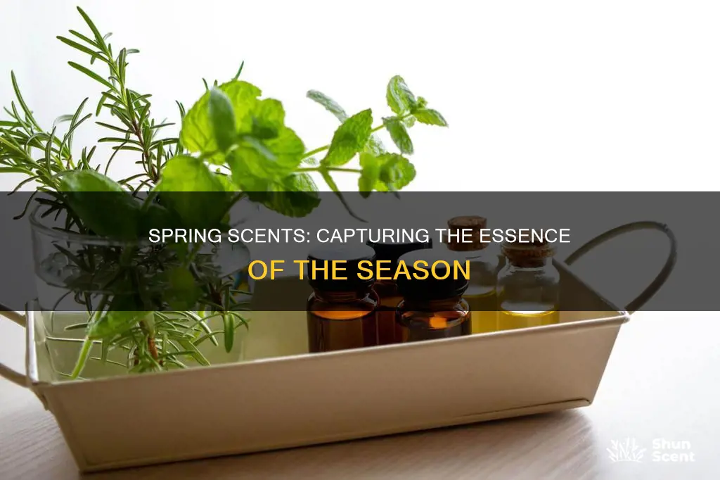 how to describe the aroma of spring