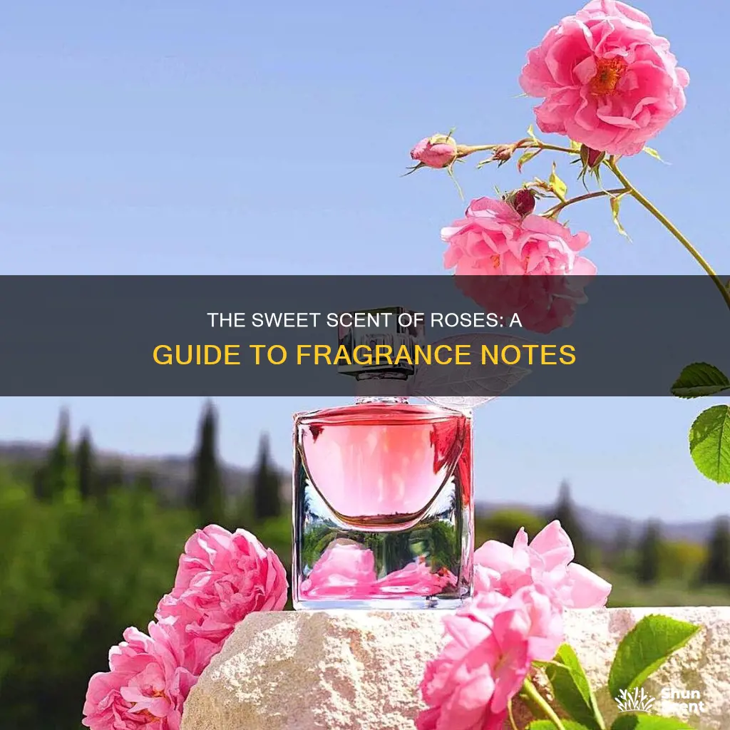 how to describe the fragrance of a rose