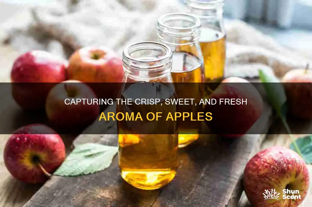 how to describe the scent of apples