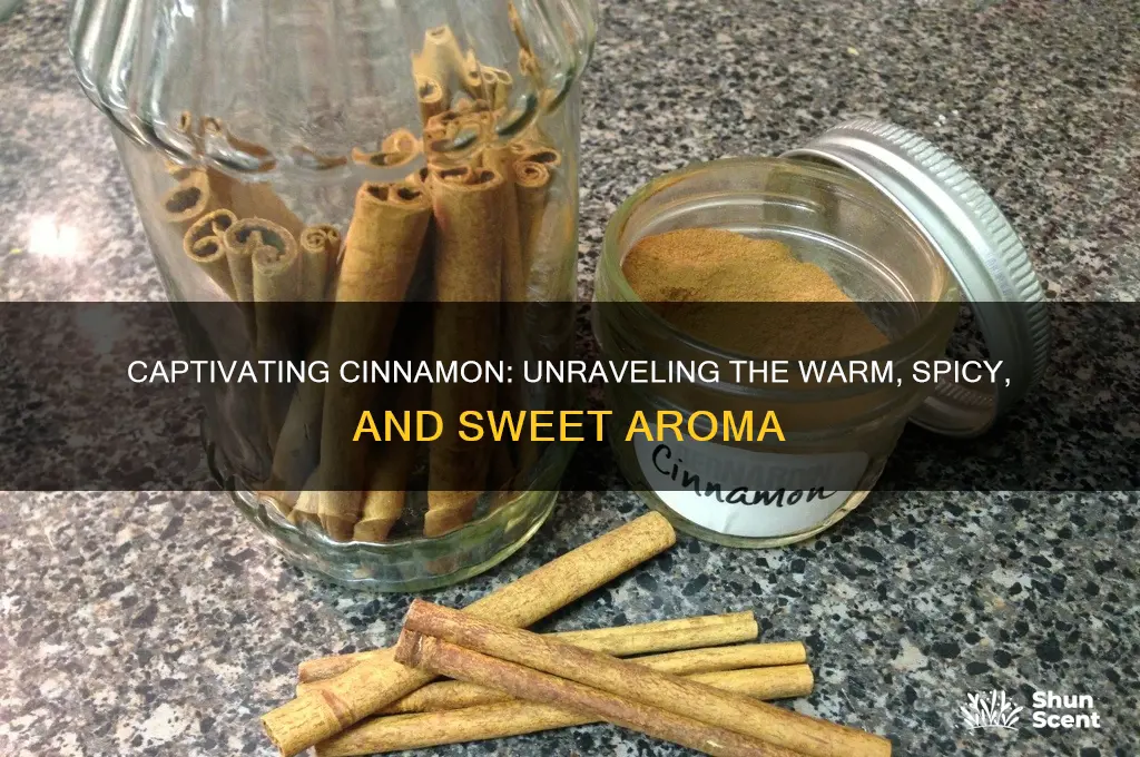 how to describe the scent of cinnamon