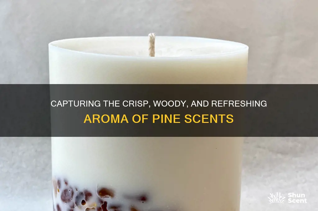 how to describe the scent of pine