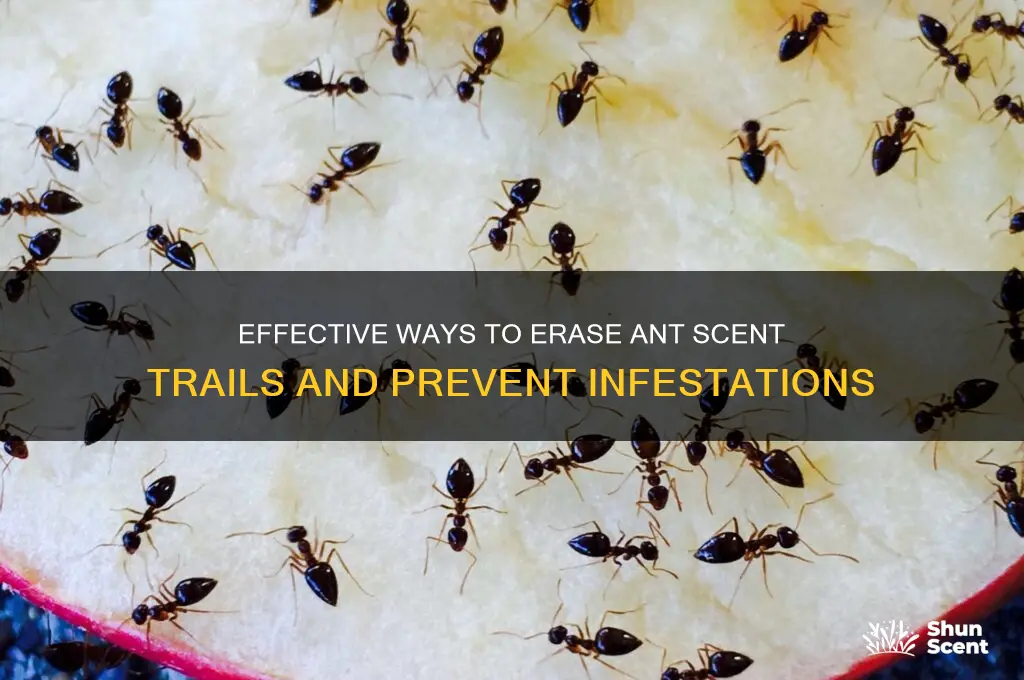 how to destroy ant scent trail