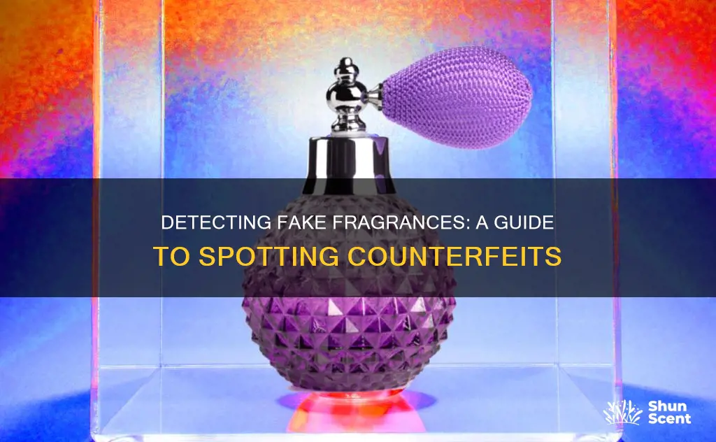 how to detect fake fragrances