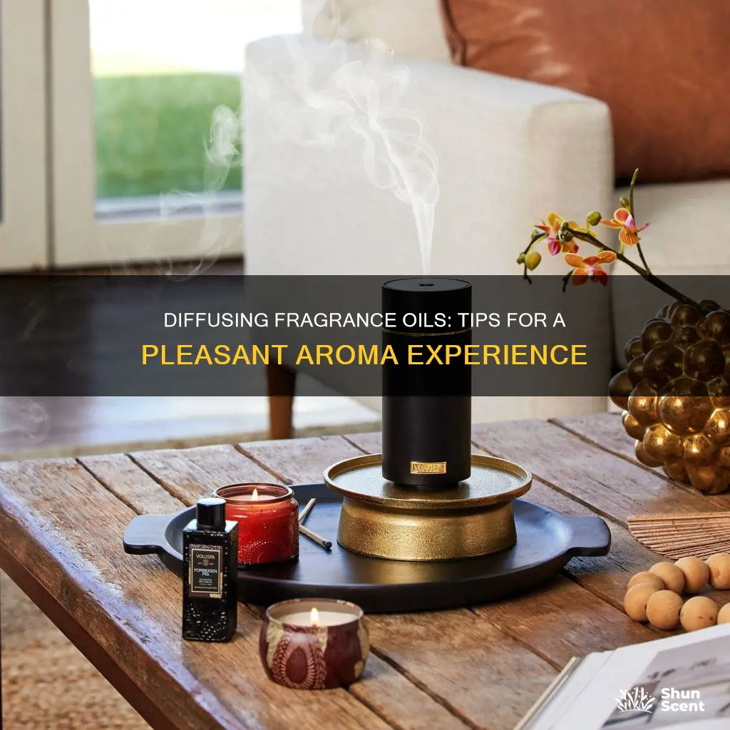 how to diffuse fragrance oils