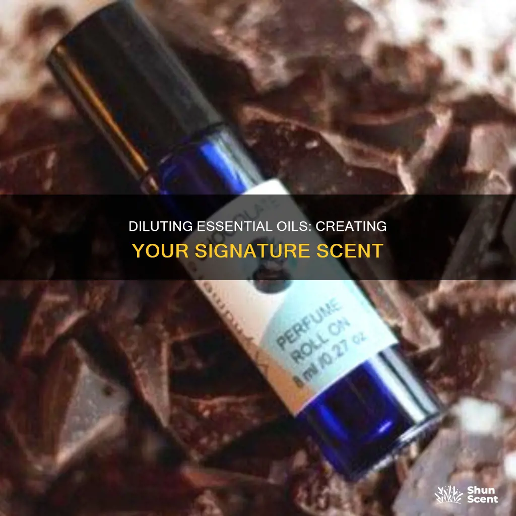 how to dilute essential oils for perfume
