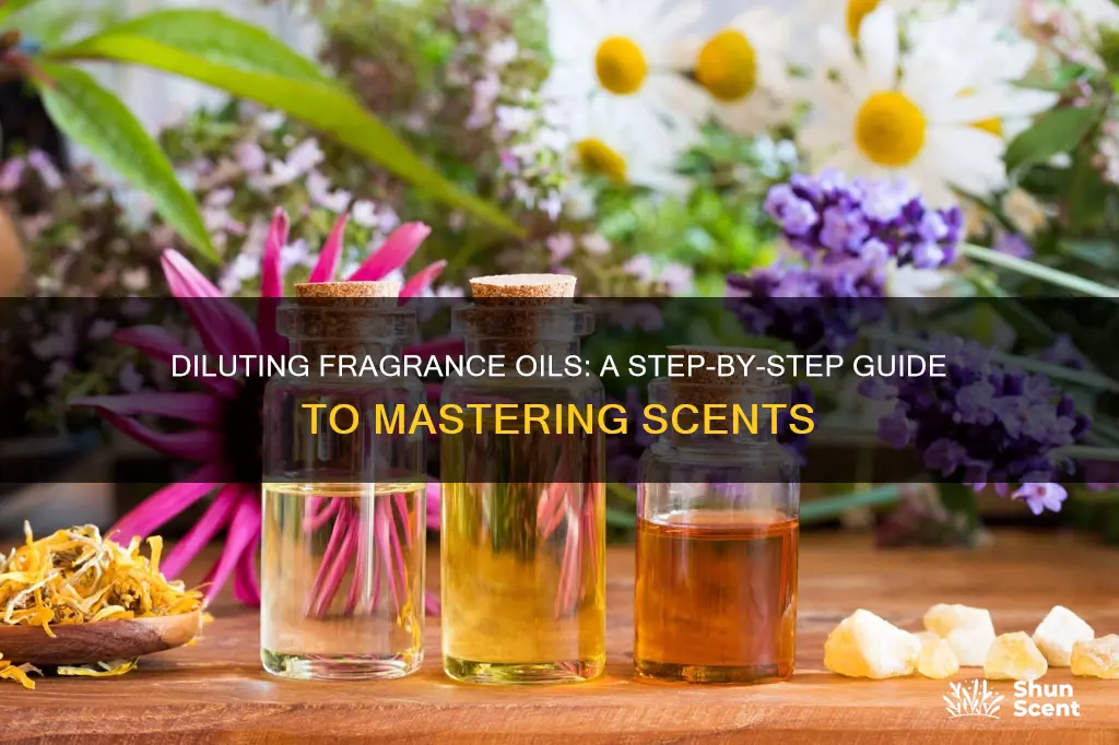 how to dilute fragrance oils