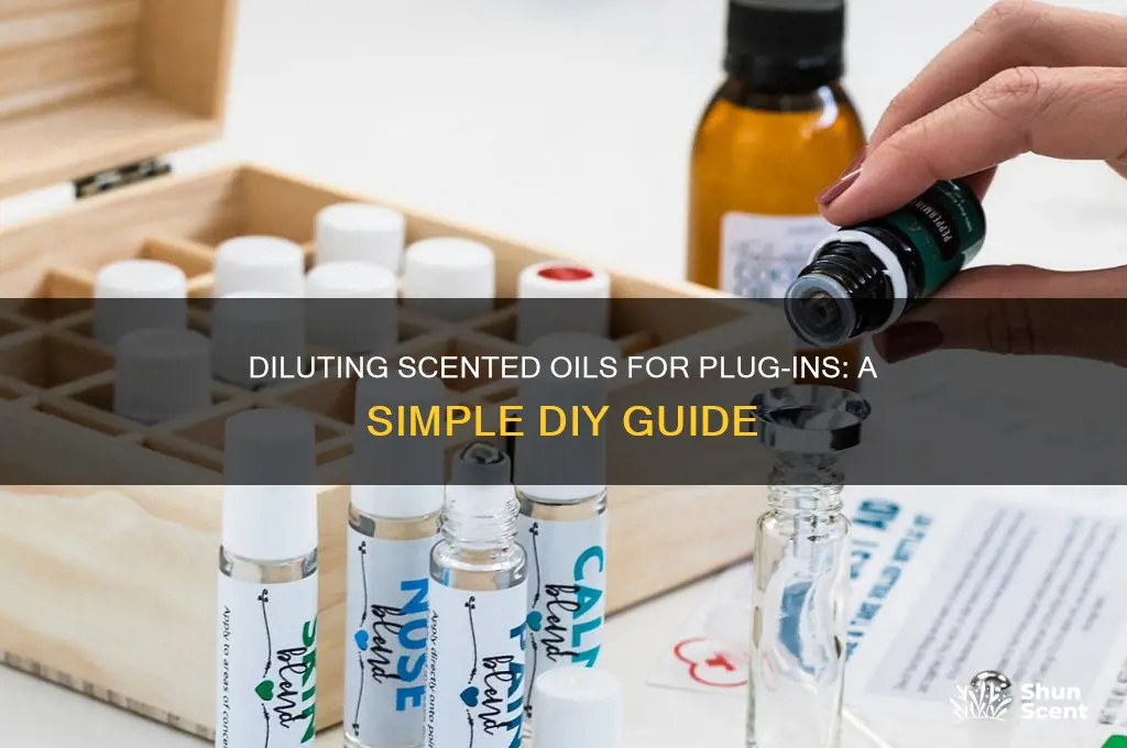 how to dilute scented oils plug ins