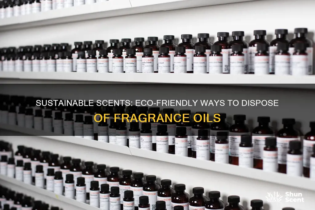 how to discard fragrance oils